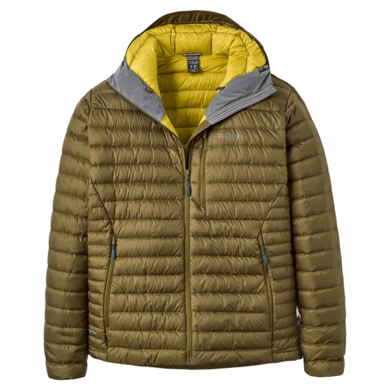 Rab Microlight Alpine Men's Down Jacket in Oak
