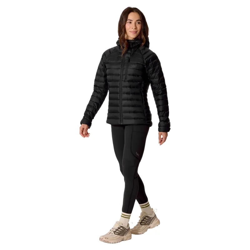 Rab Microlight Alpine Women's Down Jacket in Black-3