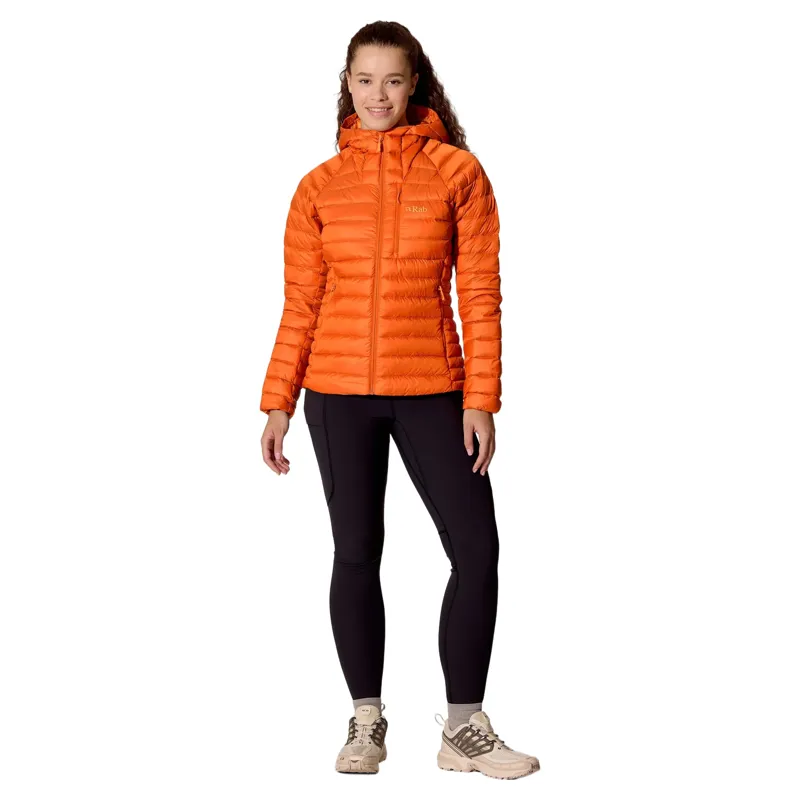 Rab Microlight Alpine Women's Down Jacket in Dark Melba-3