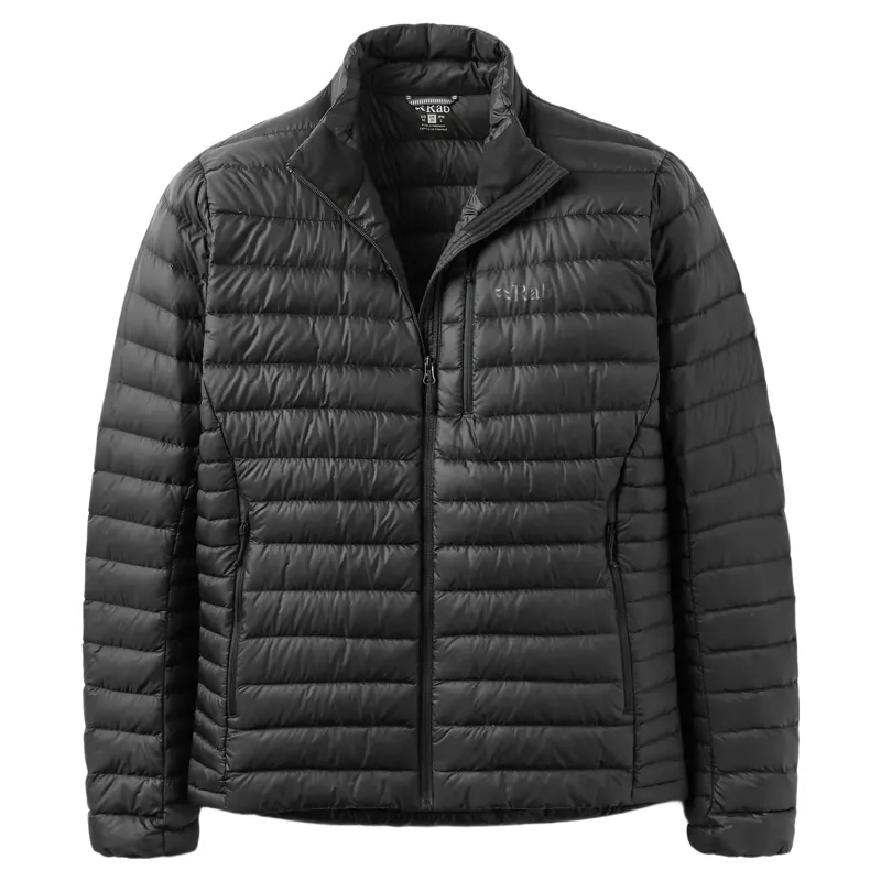 Rab Microlight Men's Down Jacket in Black