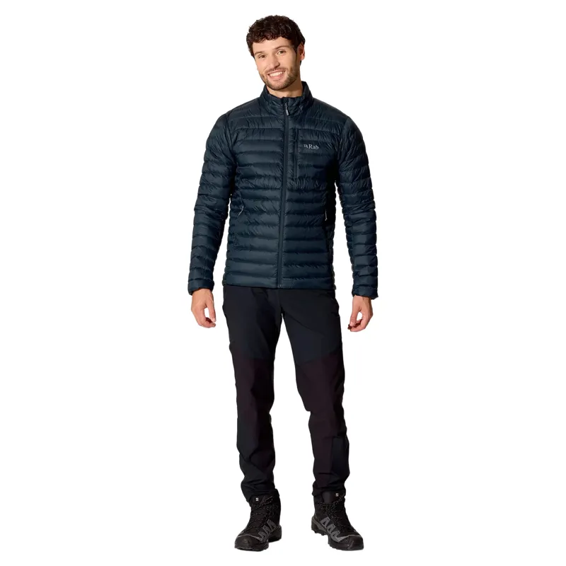 Rab Microlight Men's Down Jacket in Galaxy Blue-2