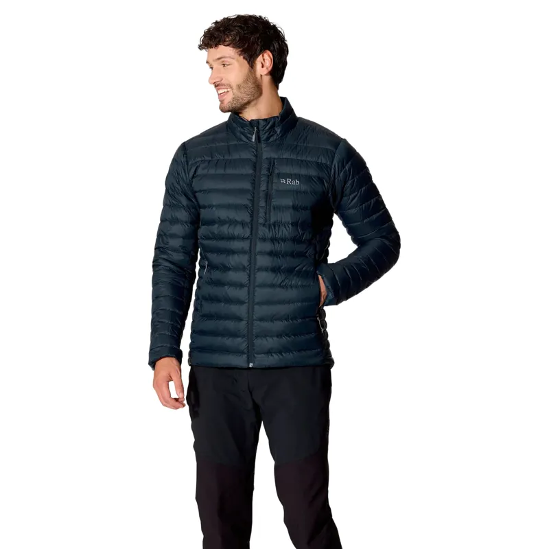 Rab Microlight Men's Down Jacket in Galaxy Blue-3