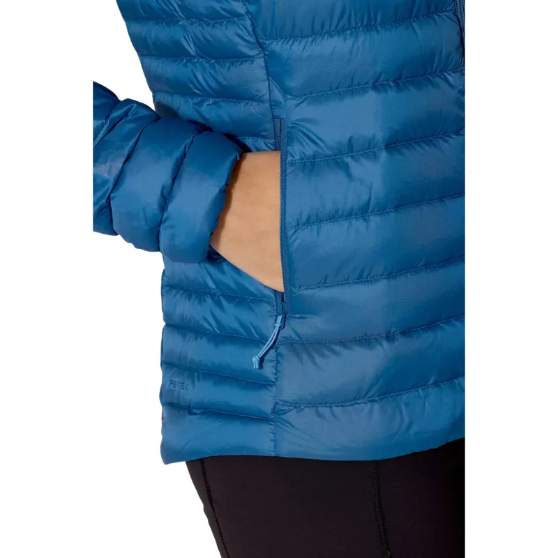 Rab Microlight Women's Down Jacket in Black-6
