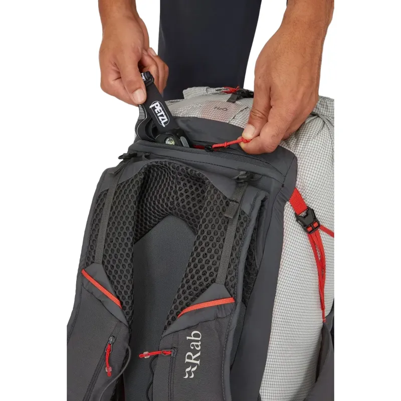 Rab Muon 40L Hiking Pack 40L in Black-7