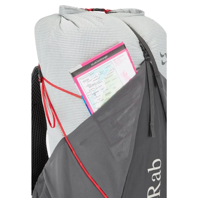 Rab Muon 40L Hiking Pack 40L in Pewter/Graphene-5