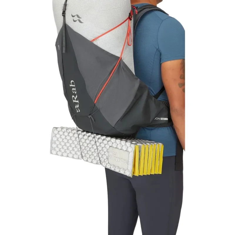 Rab Muon 40L Hiking Pack 40L in Pewter/Graphene-12