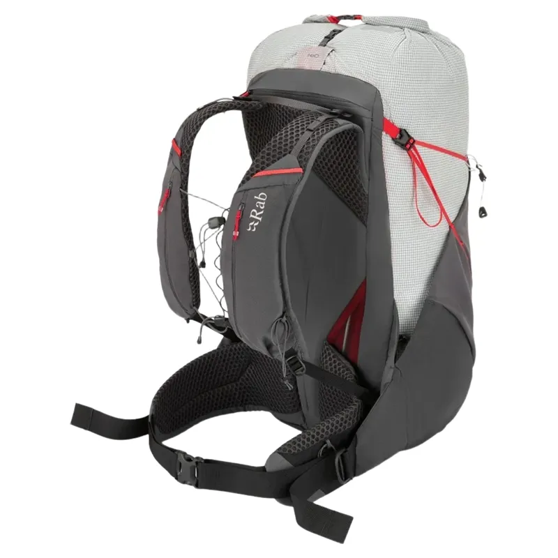 Rab Muon 40L Hiking Pack 40L in Pewter/Graphene-3