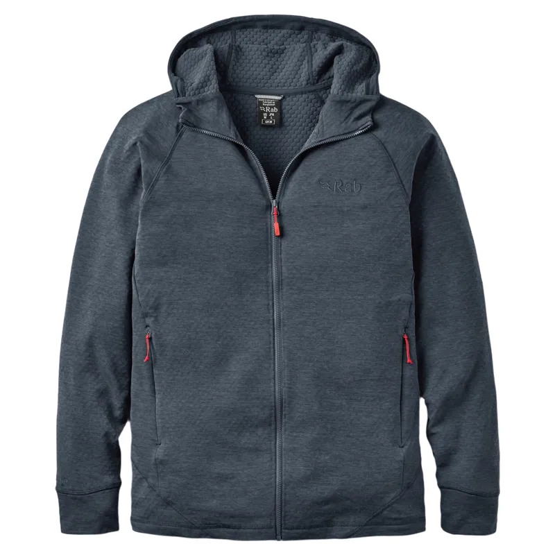 Rab Nexus Men's Fleece Hoody in Steel