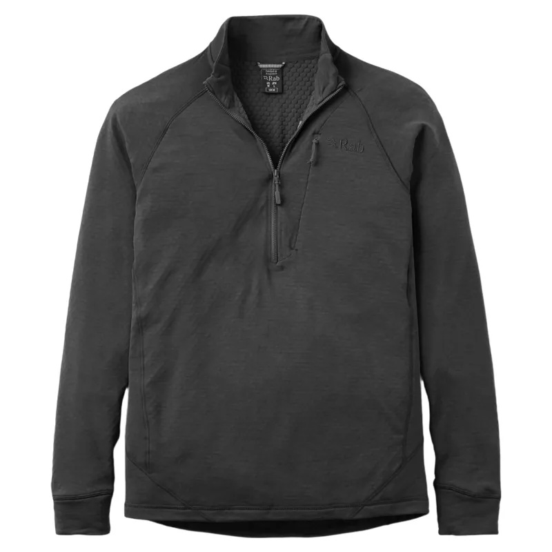Rab Nexus Pull-On Mens Fleece in Black