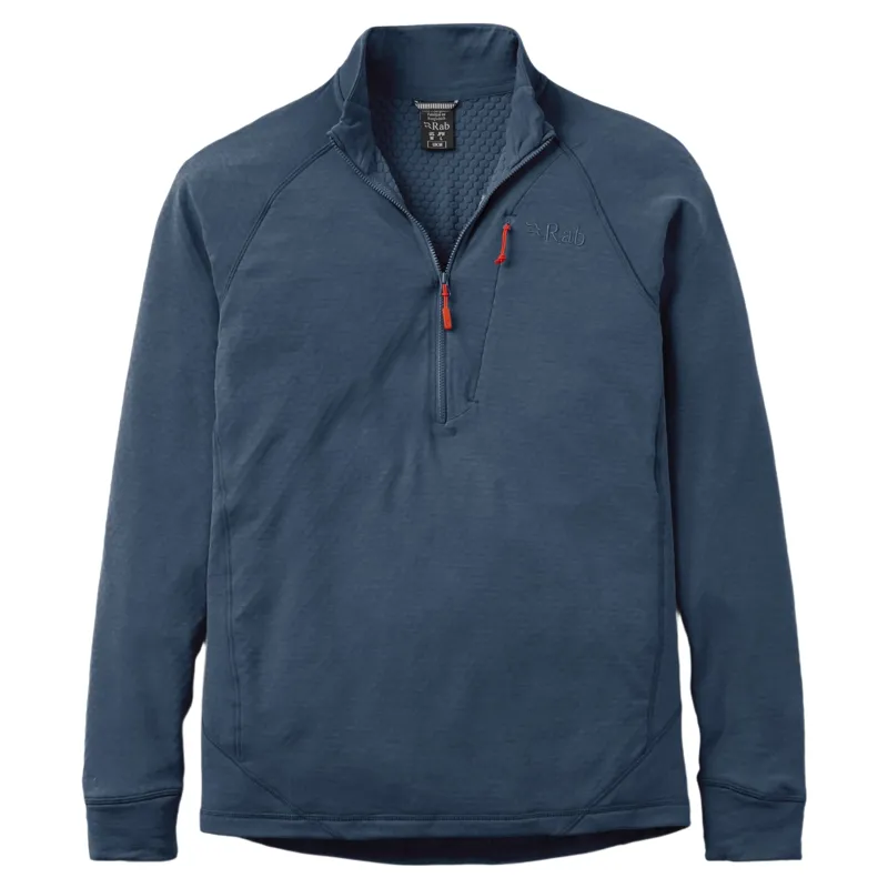 Rab Nexus Pull-On Mens Fleece in Steel