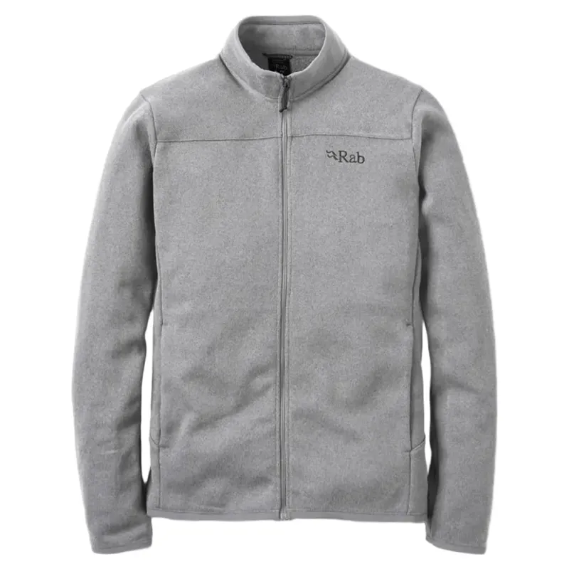 Rab Ryvoan Men's Fleece Jacket in Light Zinc