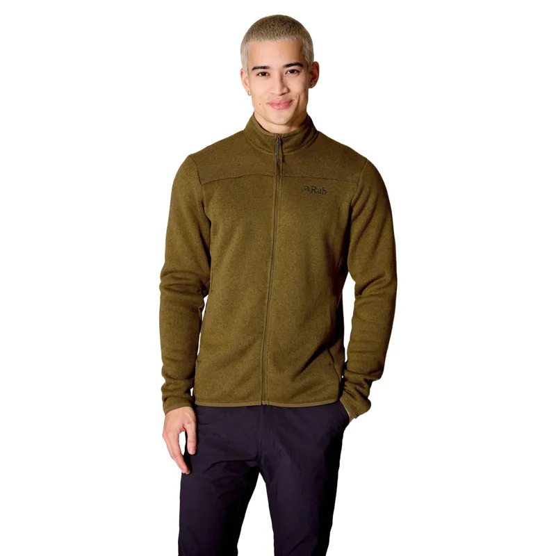 Rab Ryvoan Men's Fleece Jacket in Light Zinc-1