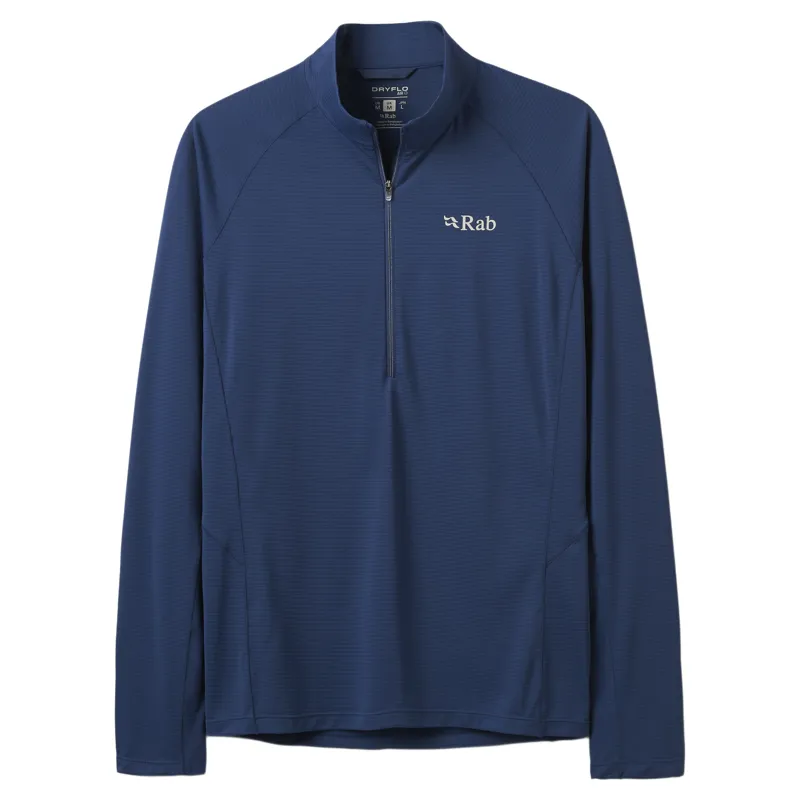 Rab Sonic LS Zip in Tempest Blue