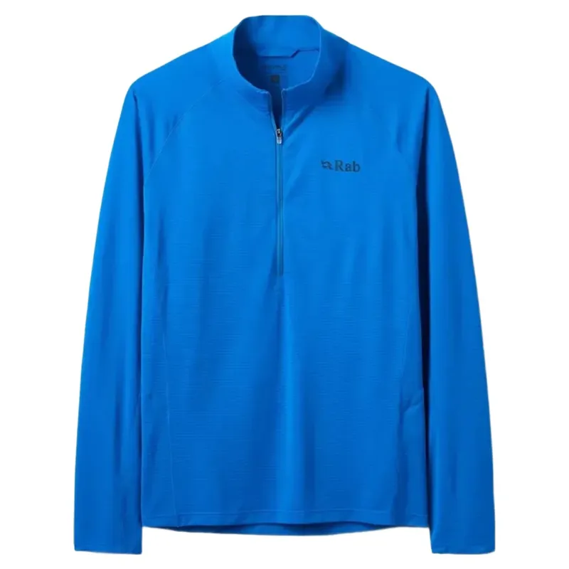 Rab Sonic LS Zip Men's in Maya Blue