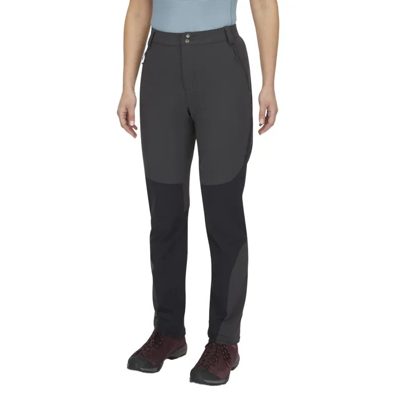 Rab Torque Women's Mountain Pants in Anthracite/Black-2