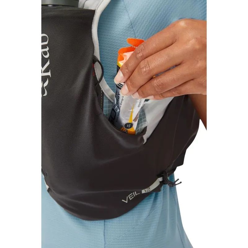 Rab Veil 12L Lightweight Running Vest in Black-5