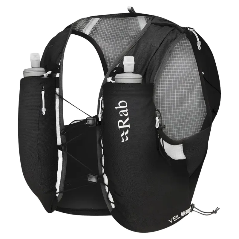 Rab Veil 12L Lightweight Running Vest in Black