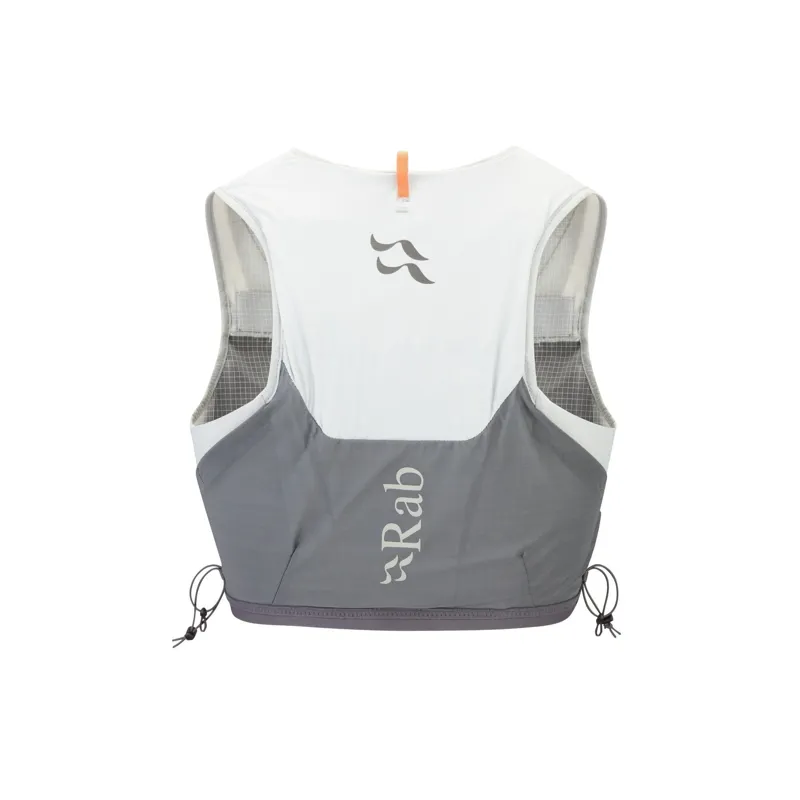 Rab Veil 6L Lightweight Running Vest in Gargoyle/Graphene-2