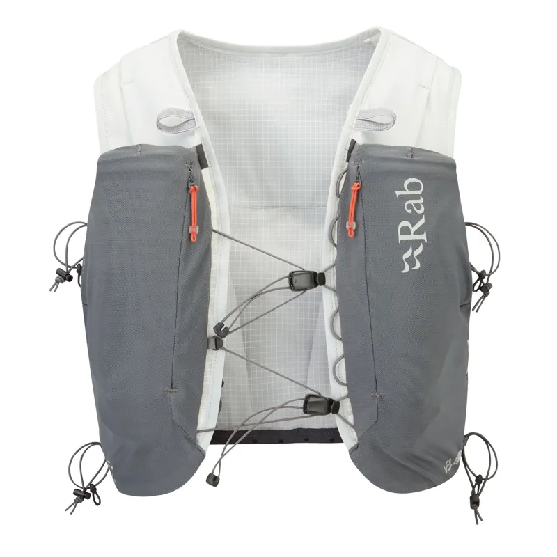 Rab Veil 6L Lightweight Running Vest in Gargoyle/Graphene-1