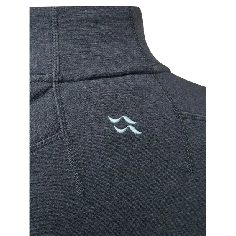 Rab Women's Geon Fleece Jacket in Black-Steel Marl-3