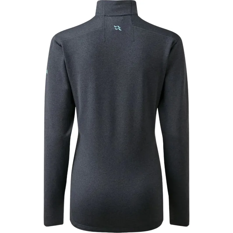 Rab Women's Geon Fleece Jacket in Black-Steel Marl-1