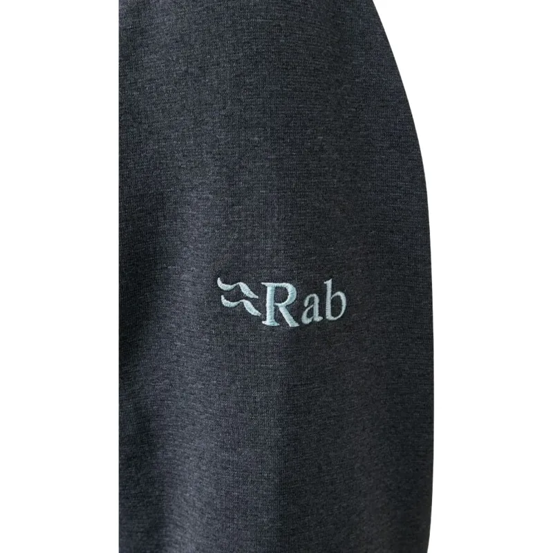 Rab Women's Geon Fleece Jacket in Black-Steel Marl-4