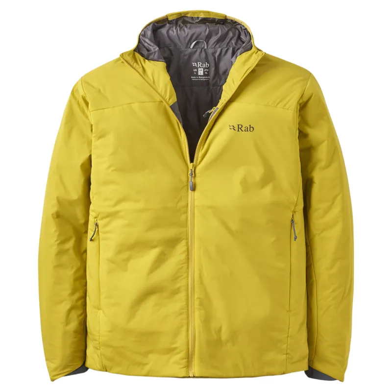 Rab Xenair Alpine Light Men's Insulated Jacket in Dark Pollen