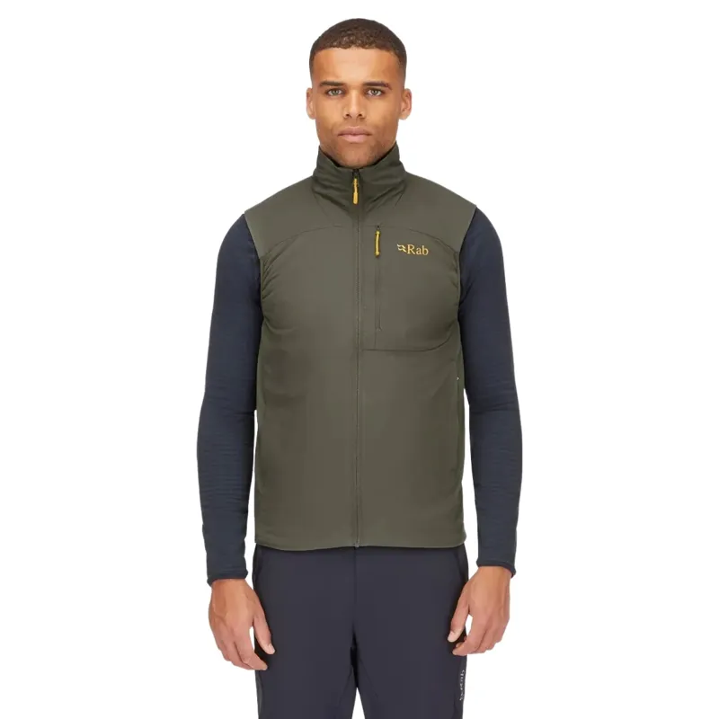 Rab Xenair Insulated Men's Vest in Black-3