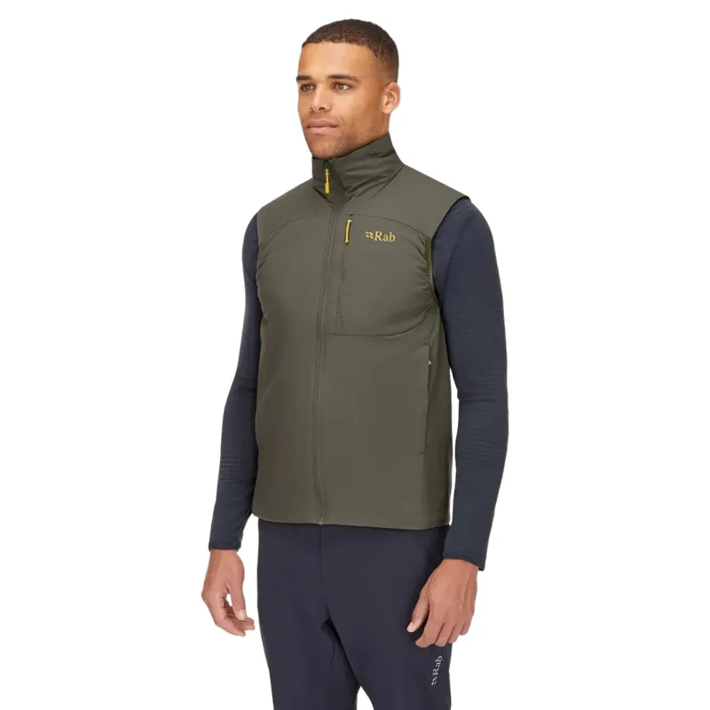 Rab Xenair Insulated Men's Vest in Black-5