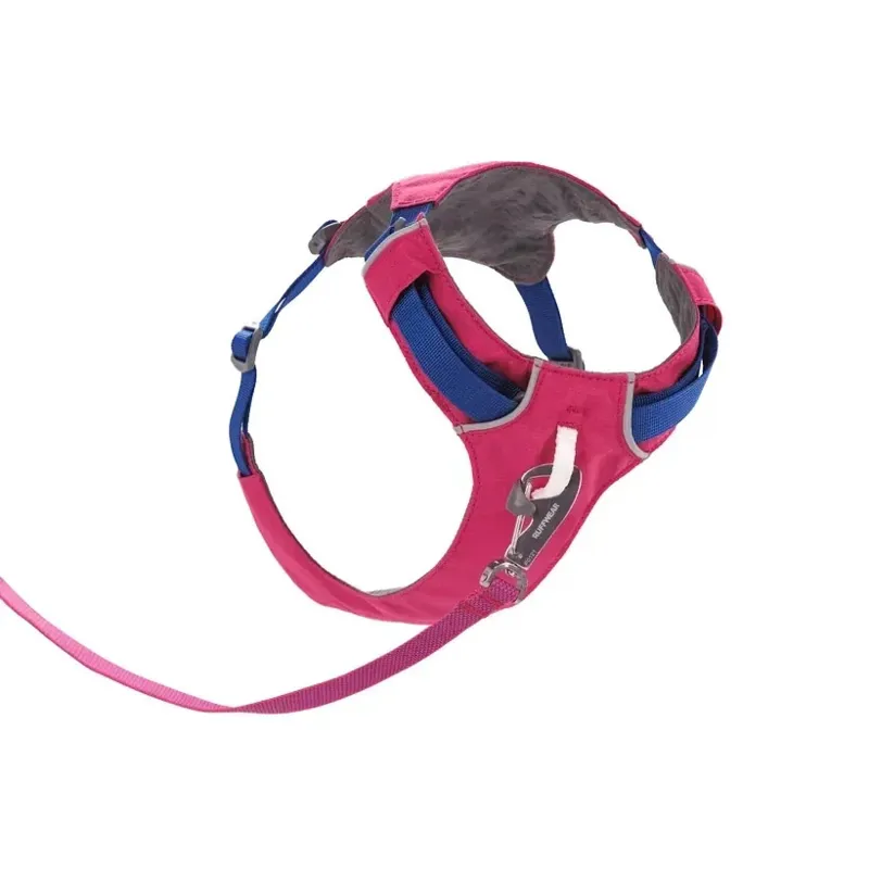 Ruffwear Hi and Light Lightweight Dog Harness in Alpenglow Pink-2