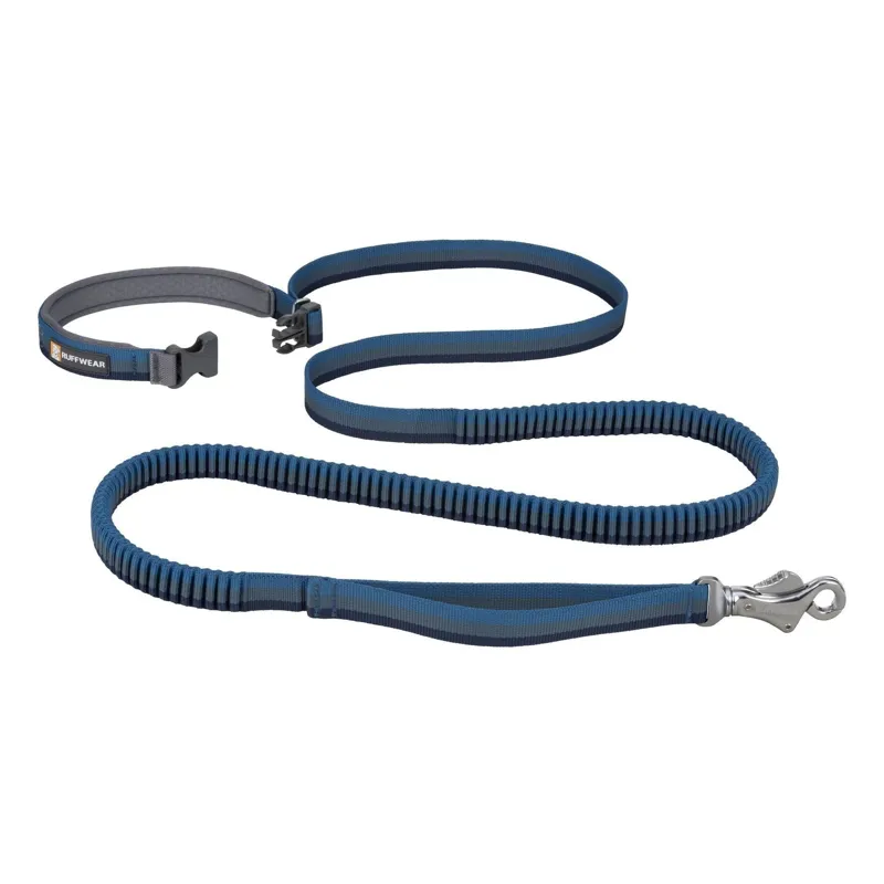 Ruffwear Roamer Bungee Dog Lead 222cm-335cm in Orion Blue-2