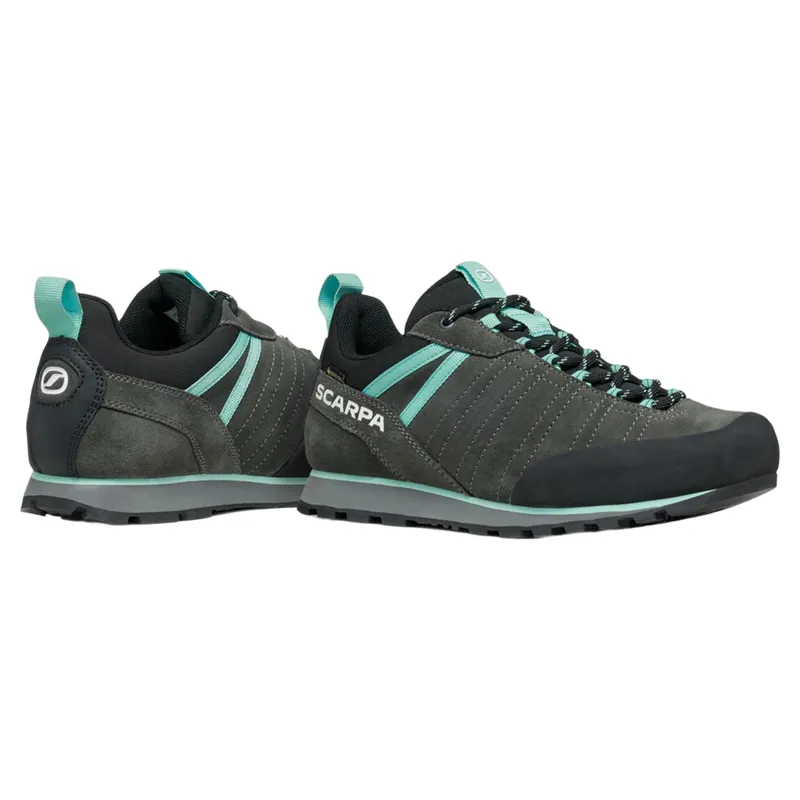 Scarpa Crux 2 GTX Women's Shark-Aqua-5