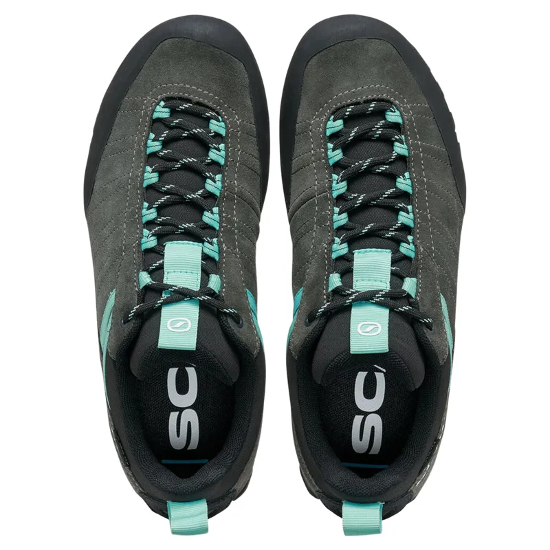 Scarpa Crux 2 GTX Women's Shark-Aqua-4