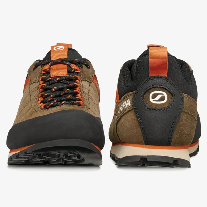 Scarpa Crux 2 Men's in Caribou-Rust Orange-3