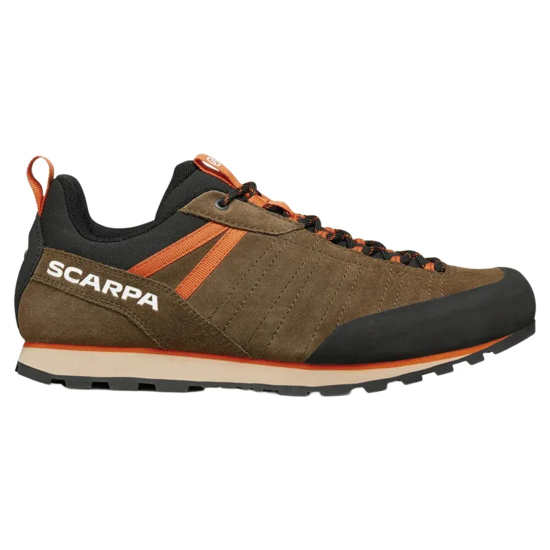 Scarpa Crux 2 Men's in Caribou-Rust Orange-1
