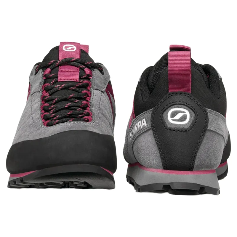 Scarpa Crux 2 Women's Approach Shoe in Smoke-Raspberry-3