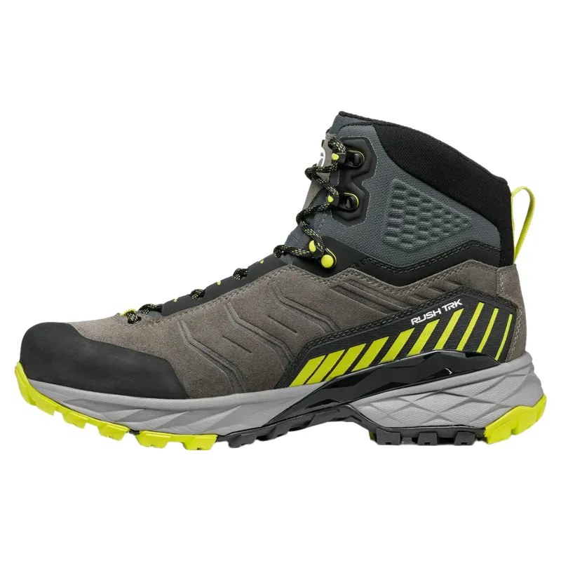 Scarpa Rush TRK GTX Men's in Titanium-Lime-2