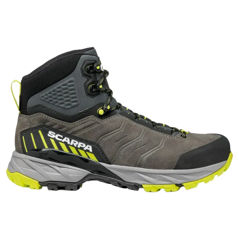Scarpa Rush TRK GTX Men's in Titanium-Lime-1
