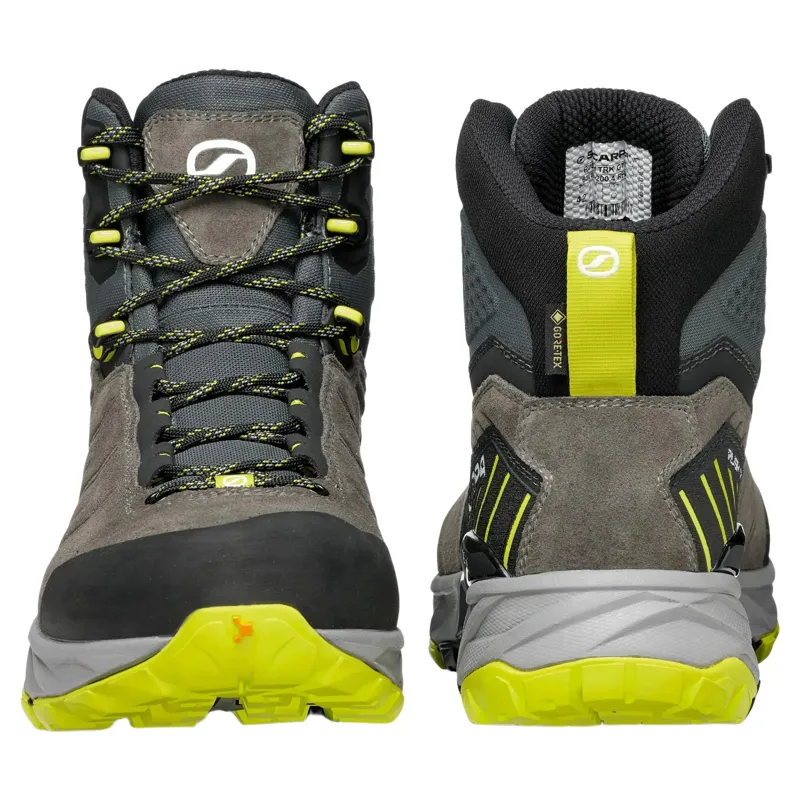 Scarpa Rush TRK GTX Men's in Titanium-Lime-3