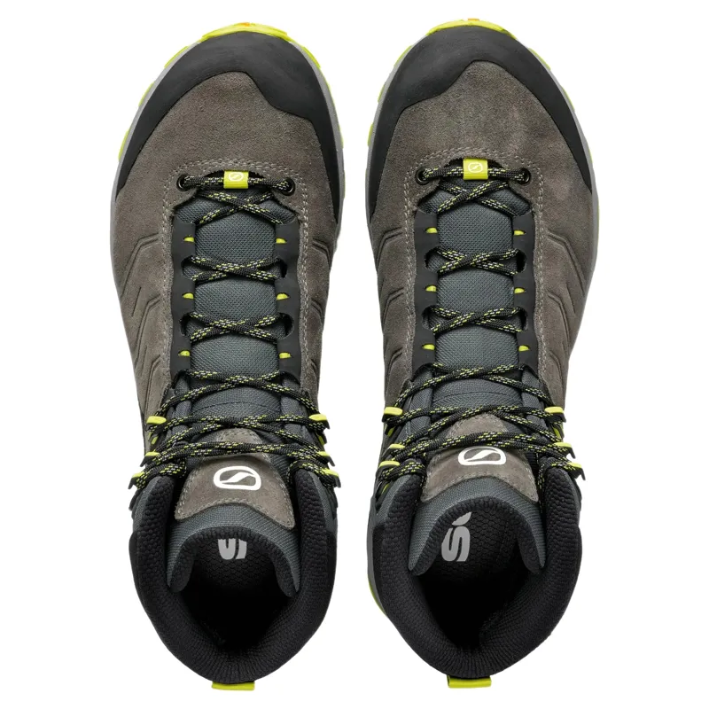 Scarpa Rush TRK GTX Men's in Titanium-Lime-4