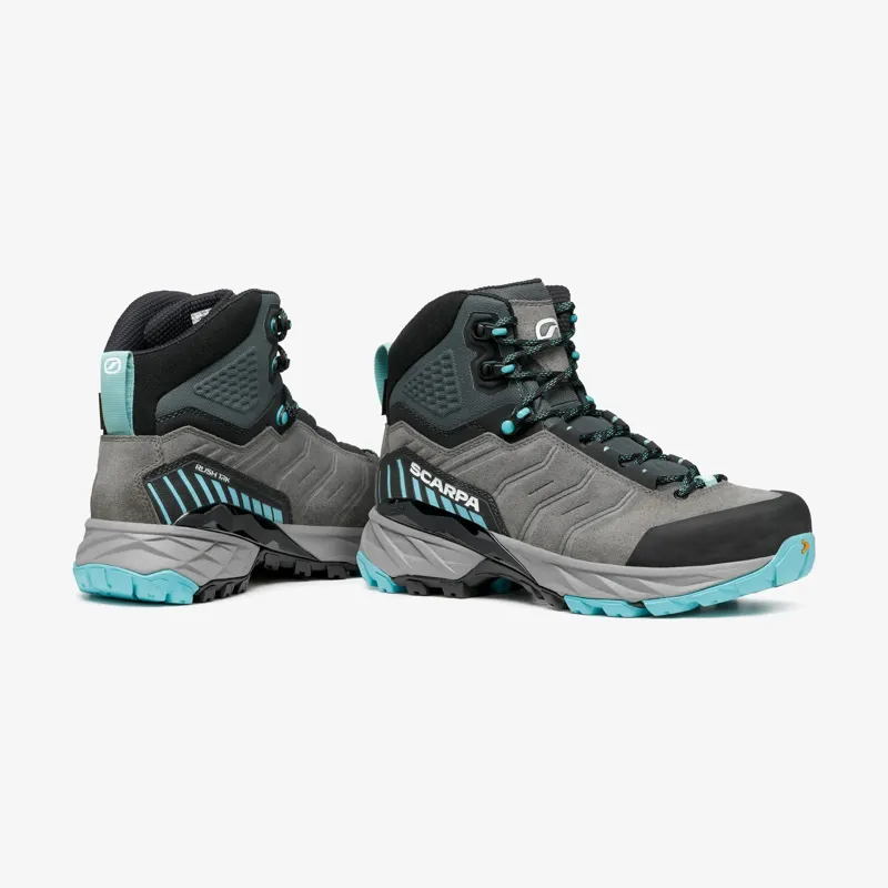 Scarpa Rush TRK GTX Women's Mid Grey-Aqua-6