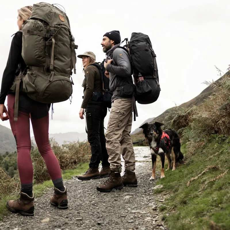 Fjallraven Vidda Pro Trousers Men's in Black Oak-12