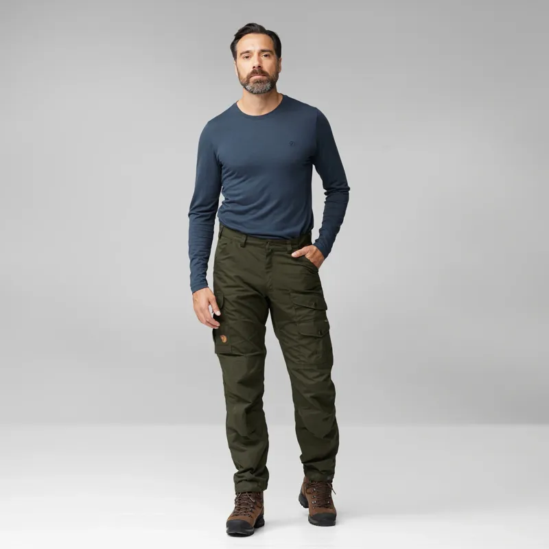 Fjallraven Vidda Pro Trousers Men's in Black Oak-3