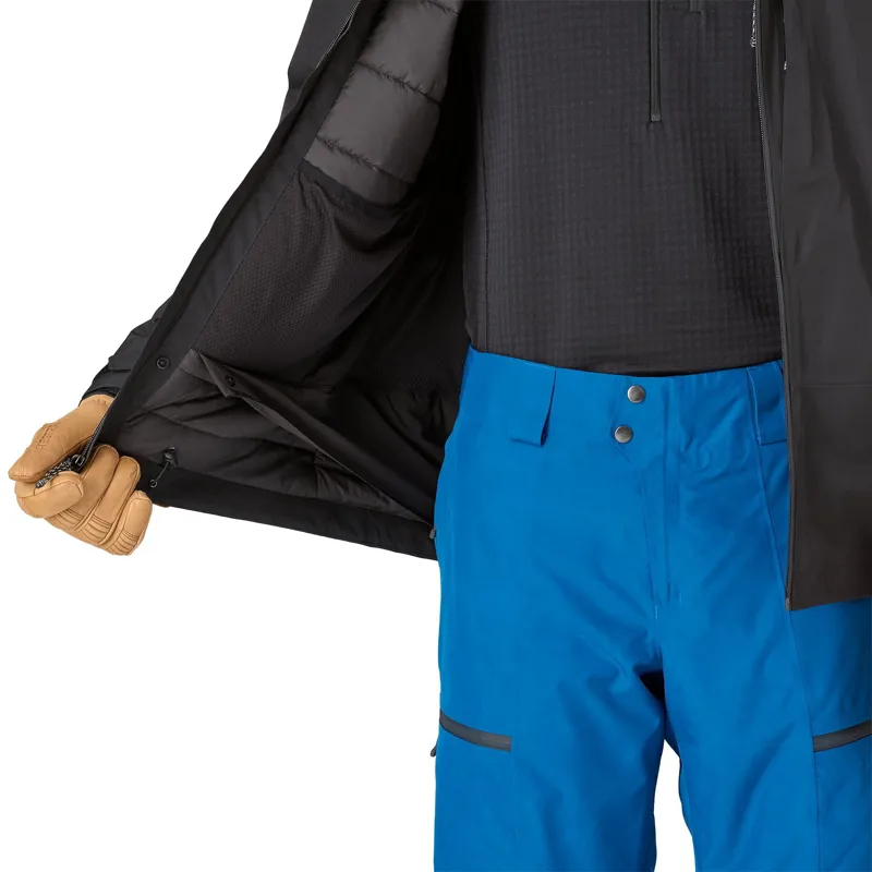 Patagonia Men's Insulated Storm Shift Ski Jacket in Cascade Green-5