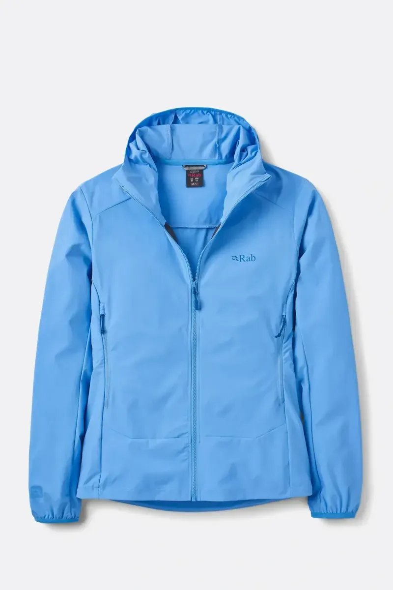 Rab Women's Borealis Hooded Jacket in Bluebird