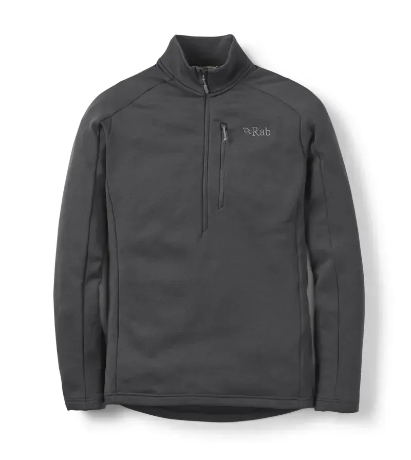 Rab Covex Men's Pull-On Fleece in Black