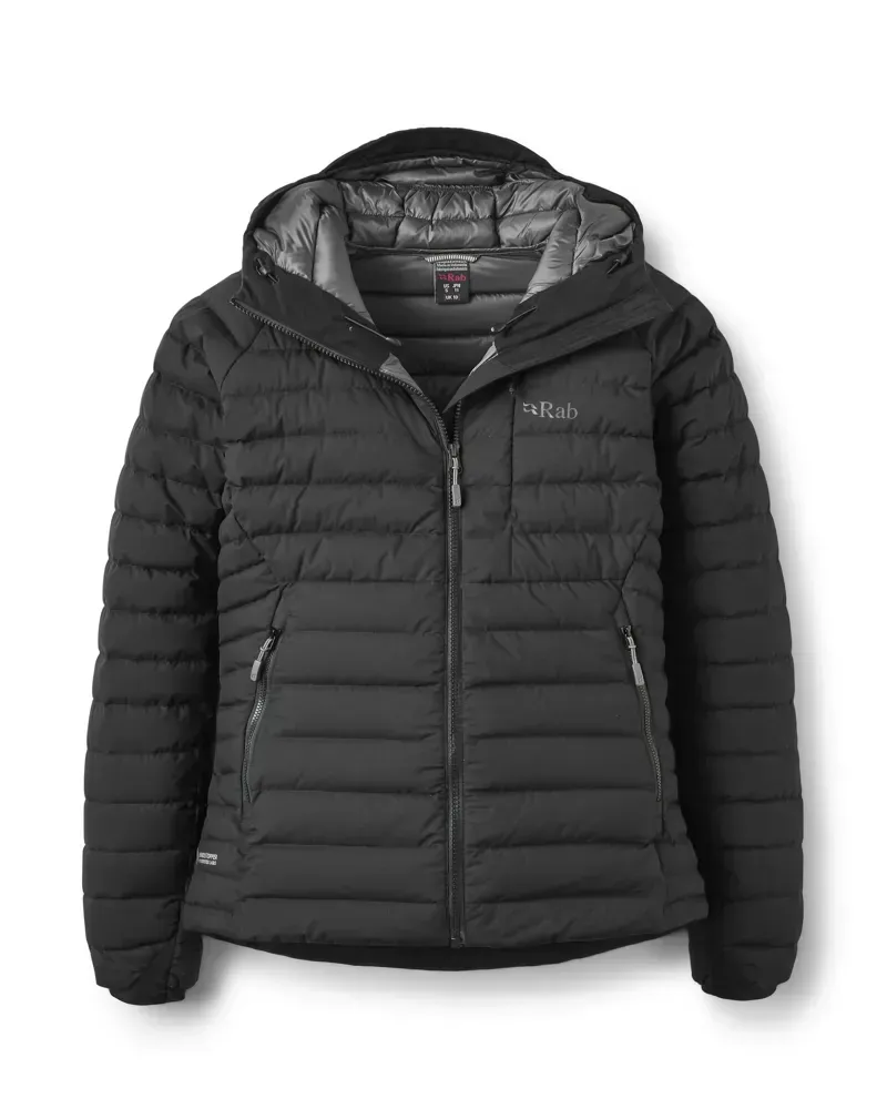 Rab Microlight Windstopper Down Women's Jacket in Black