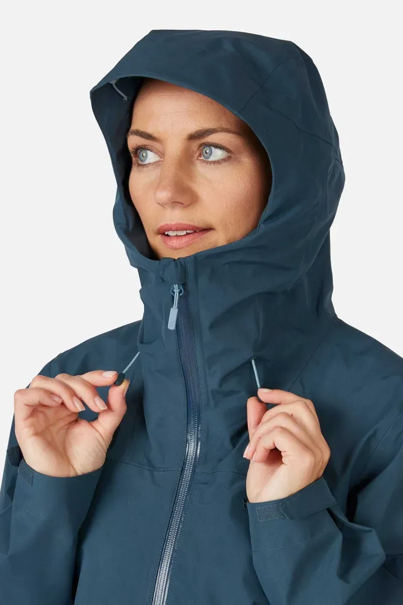 Rab Namche GTX Women's GORE-TEX Jacket in Orion Blue-10