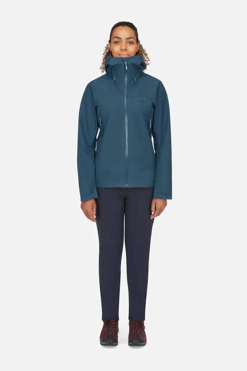 Rab Namche GTX Women's GORE-TEX Jacket in Orion Blue-2