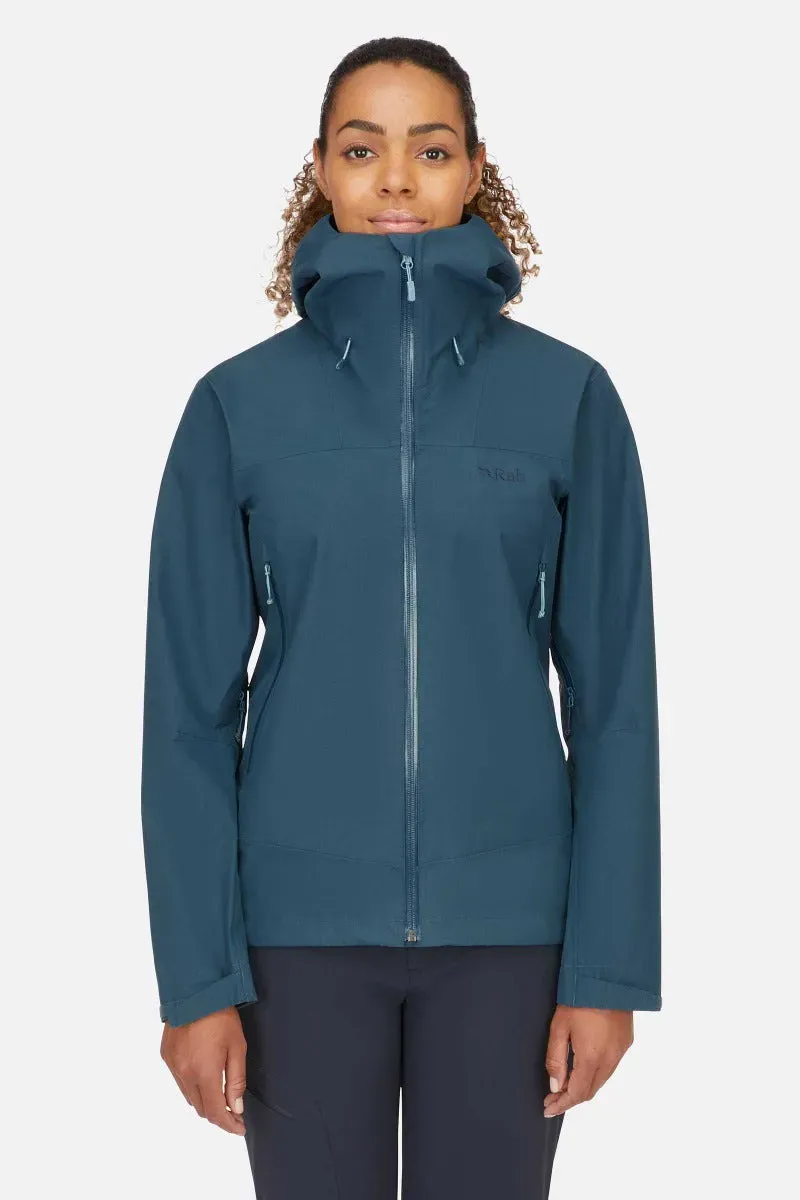 Rab Namche GTX Women's GORE-TEX Jacket in Orion Blue-3